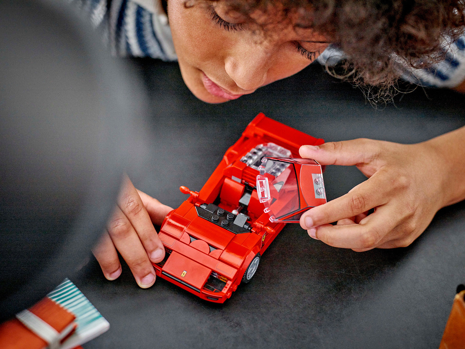 FERRARI F40 SUPERCAR SPEED LEGO