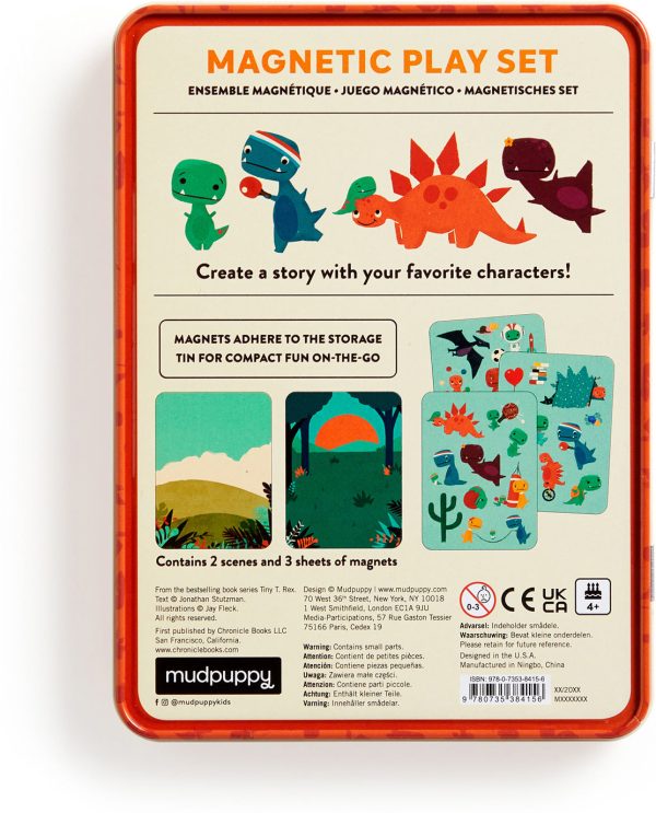 MAGNETIC TIN TINY T REX