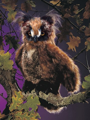 PUPPET OWL GREAT HORNED