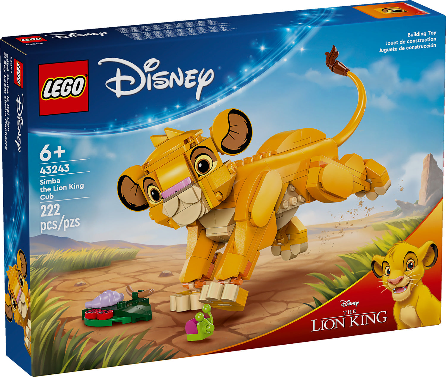 SIMBA THE LION KING CUB DISNEY LEGO