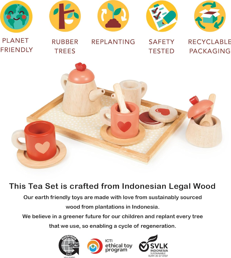 TEA TIME TRAY SET