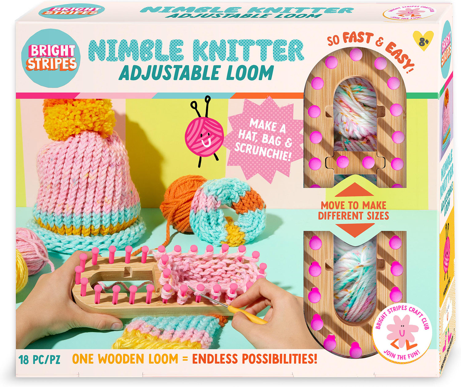 NIMBLE KNITTER ADJUSTABLE LOOM