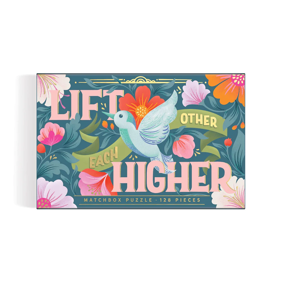 PUZZLE MATCHBOX LIFT EACH OTHER HIGHER 128 PC