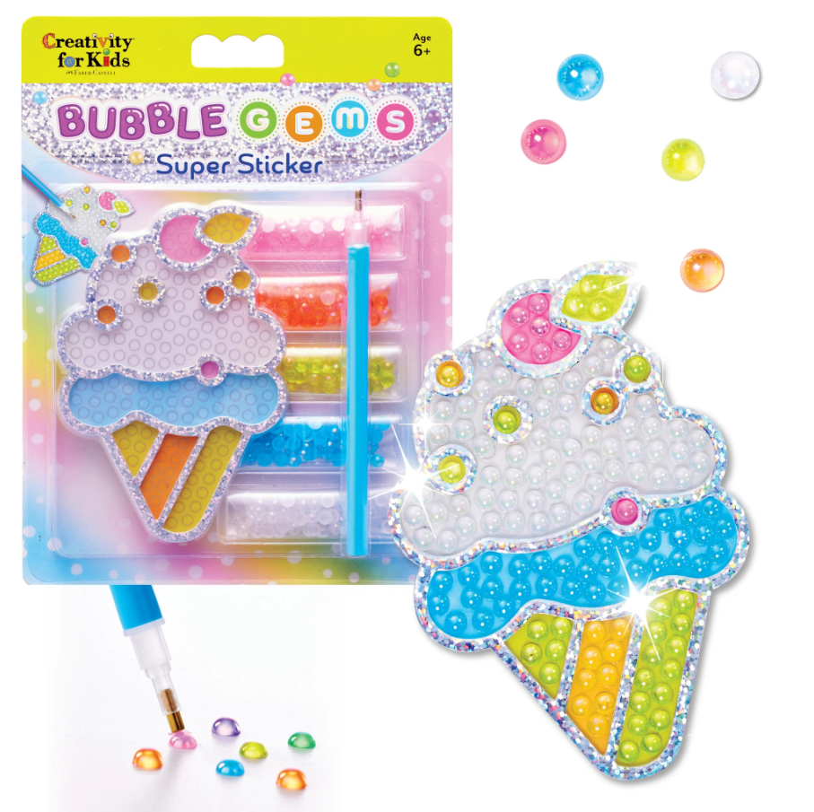 BUBBLE GEMS SUPER STICKER