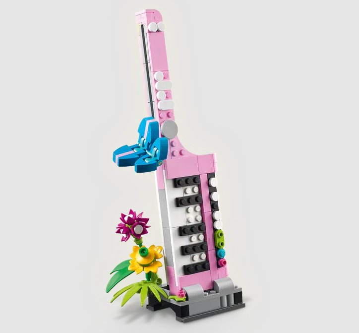 TYPEWRITER WITH FLOWERS CREATOR LEGO