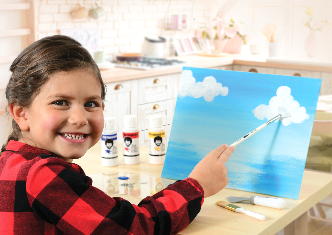 BOB ROSS FOR KIDS: HAPPY LESSONS IN A BOX