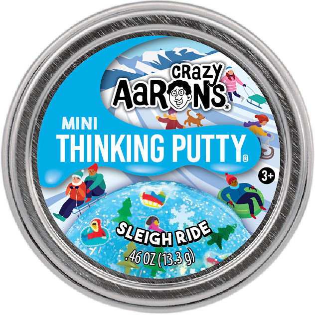 HOLIDAY MINI STOCKING STUFFER PUTTY CRAZY AARONS