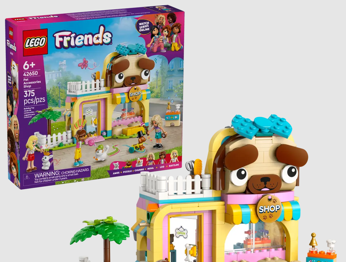 PET ACCESSORIES SHOP FRIENDS LEGO