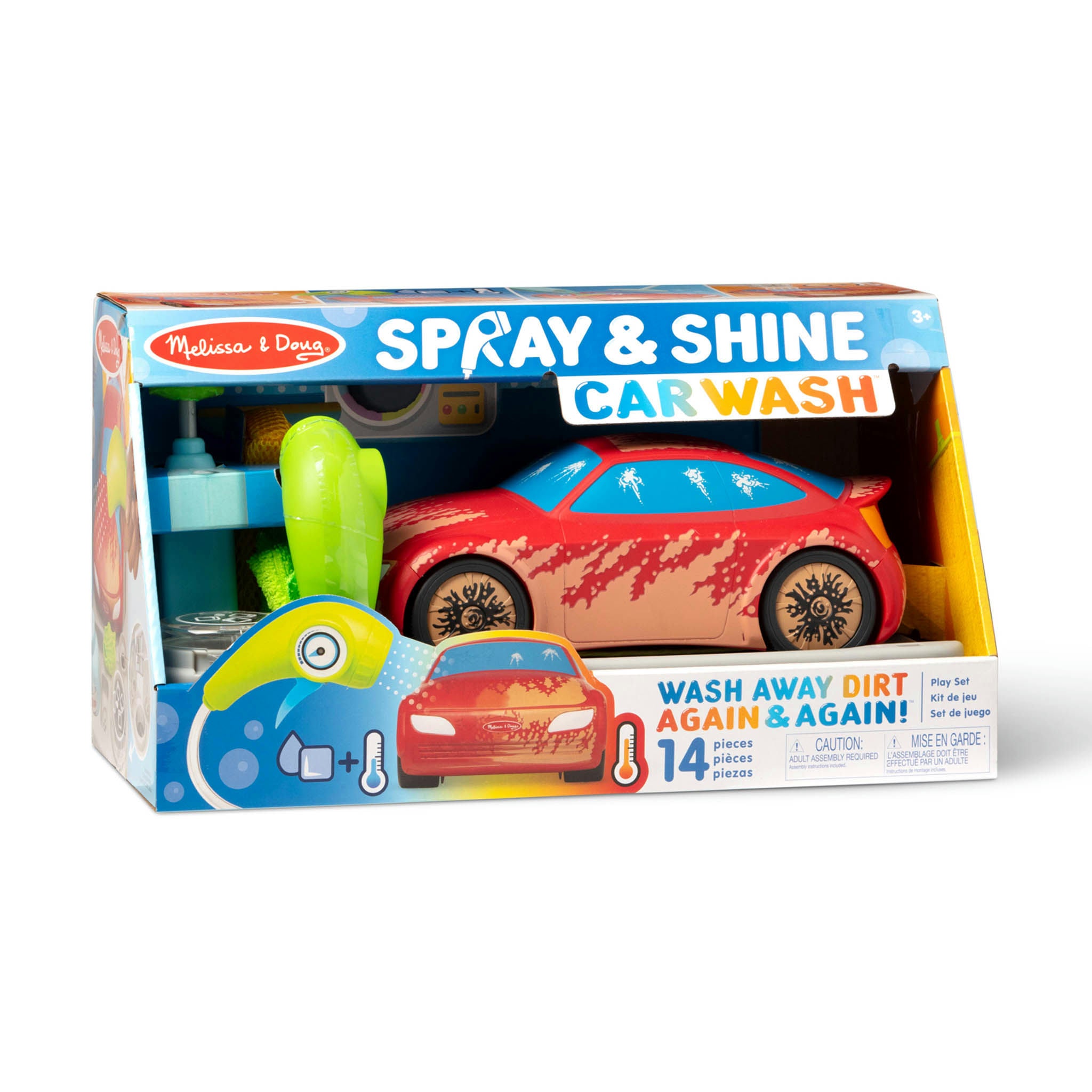 CAR WASH PLAY SET SPRAY & SHINE