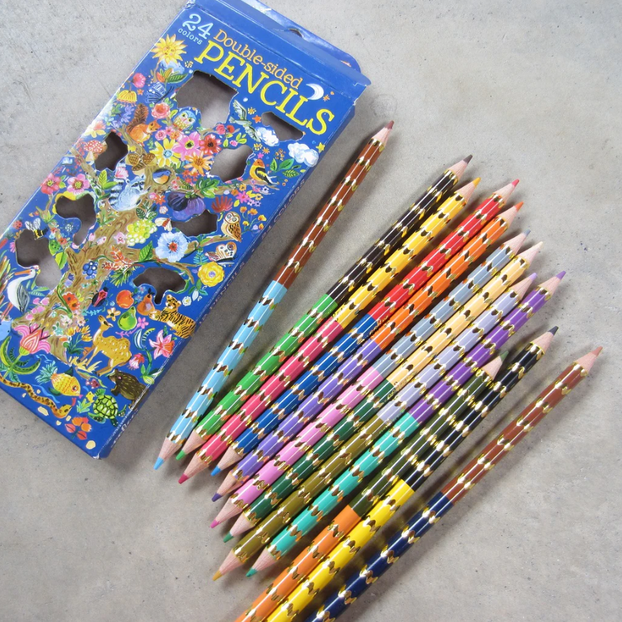 PENCILS TREE OF LIFE DOUBLE-SIDED