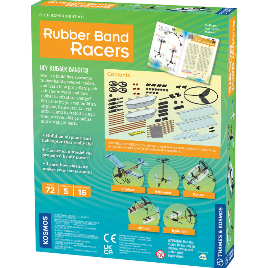 RUBBER BAND RACERS