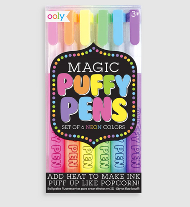 OOLY Magic Puffy Pens - Set of 6 –