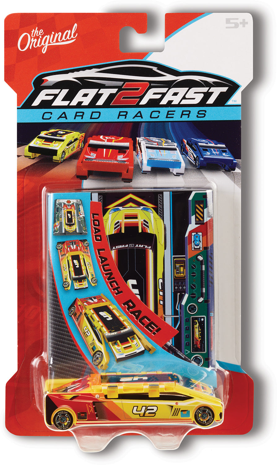 FLAT 2 FAST CARD RACERS