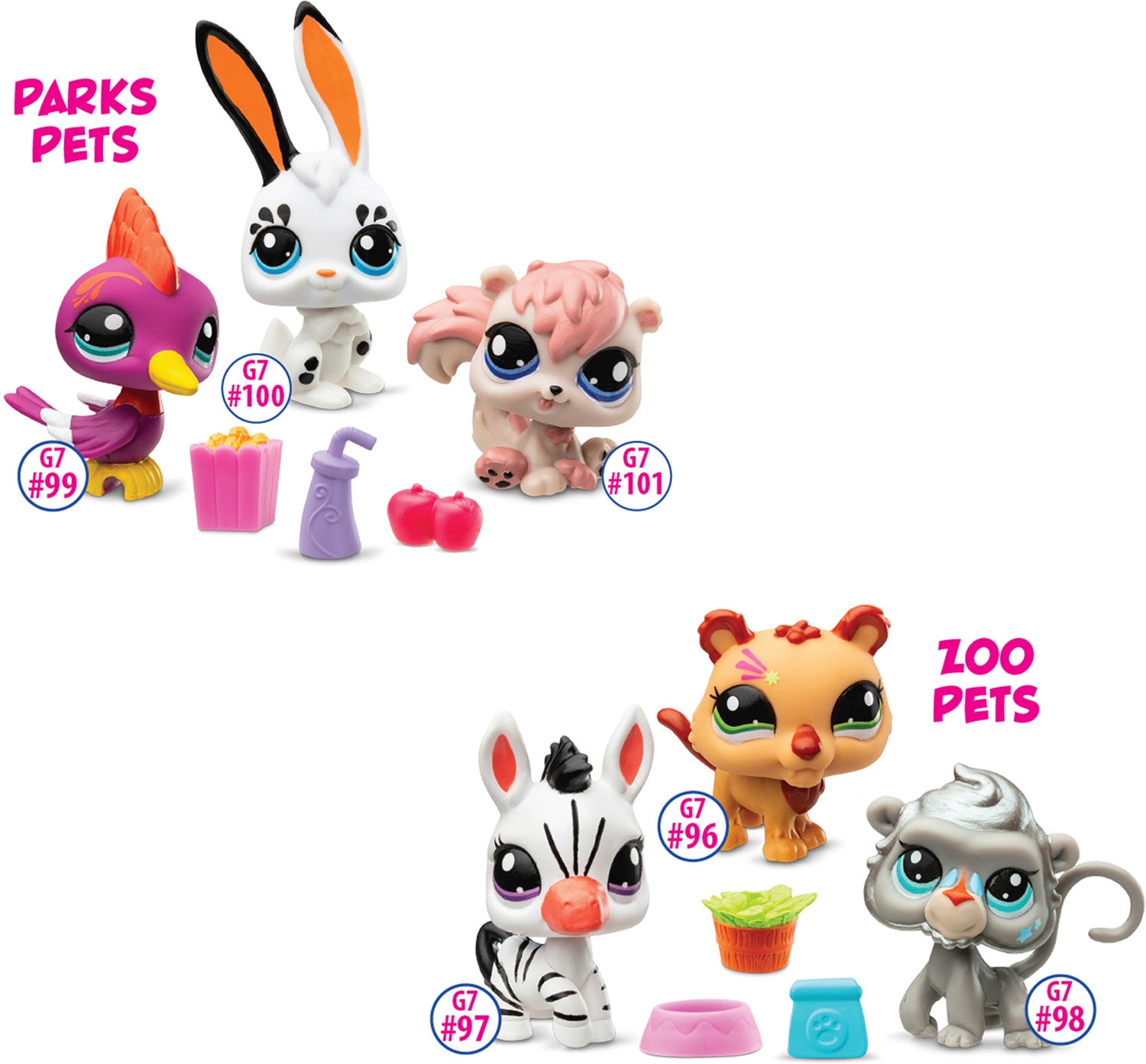 PET TRIO TUBE LITTLEST PETSHOP SERIES 2