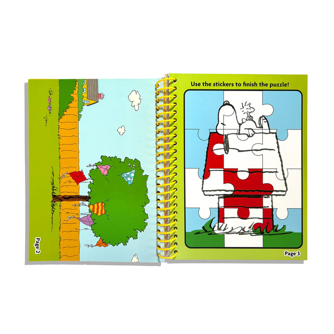 COLORING ACTIVITY & STICKER KIT PEANUTS