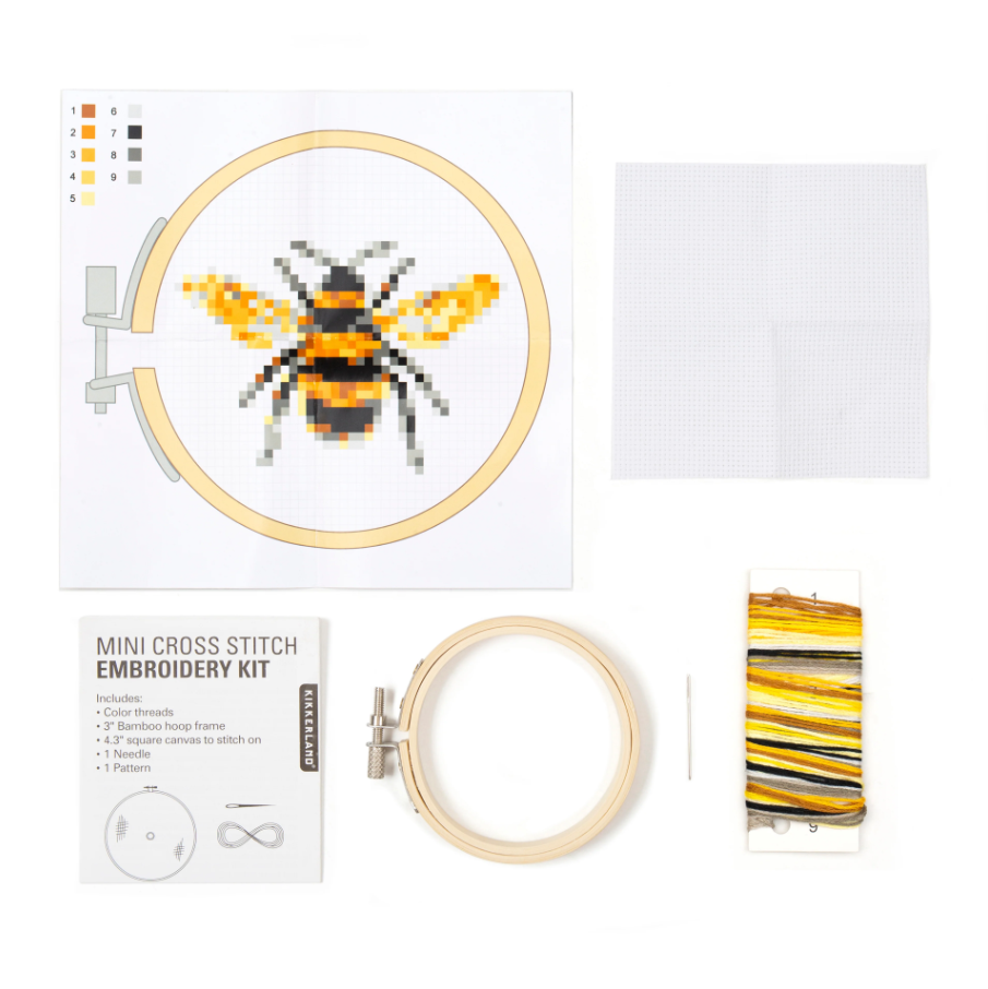 CROSS STITCH BEE KIT