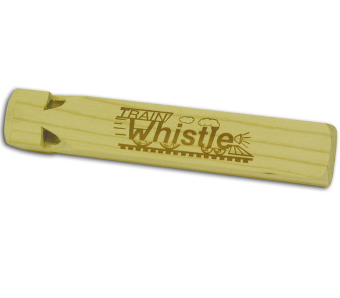 TRAIN WHISTLE WOODEN
