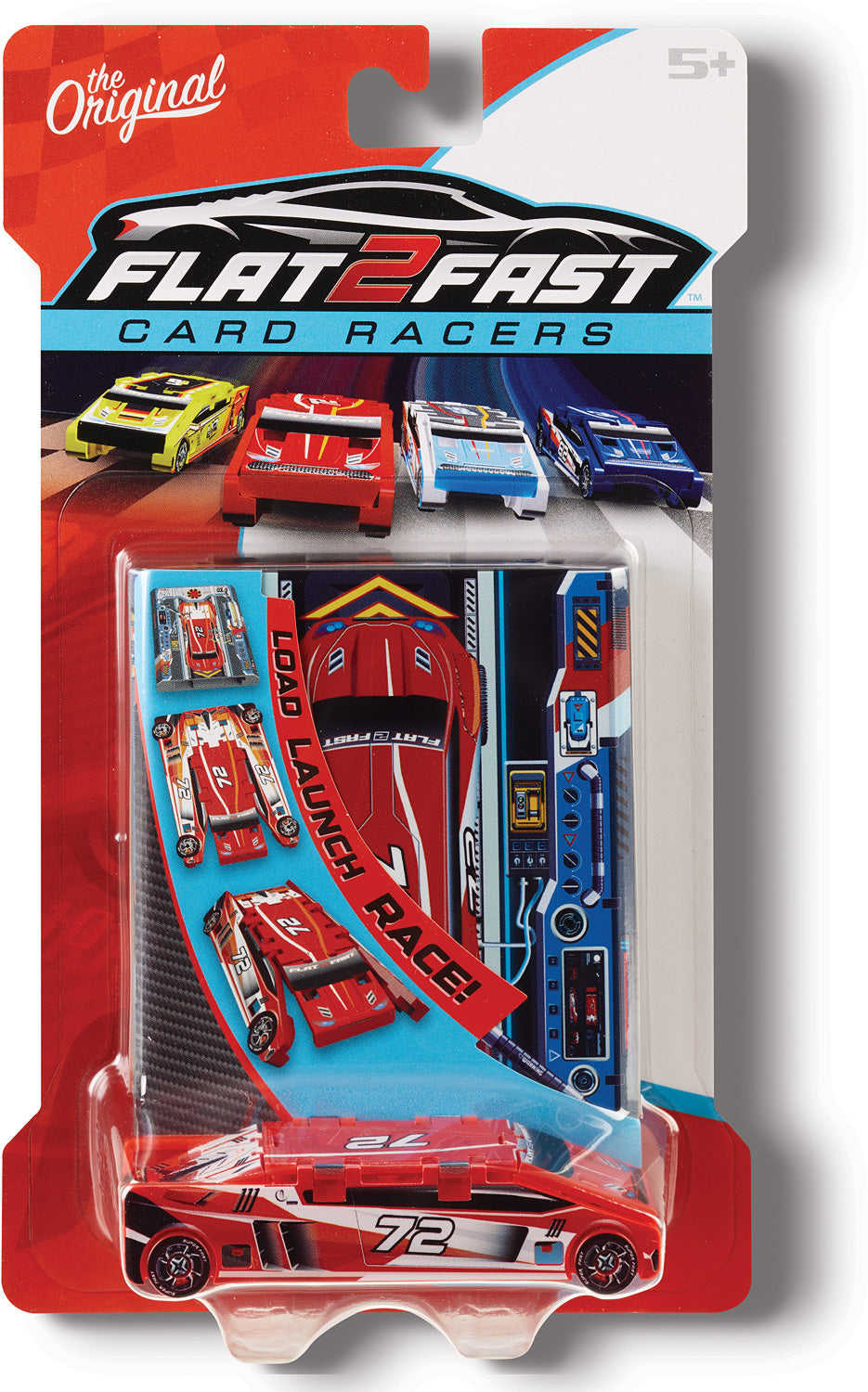 FLAT 2 FAST CARD RACERS