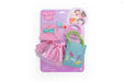 Groovy Girls toy set packaging with pink outfit, hair accessories, and tag on a white background
