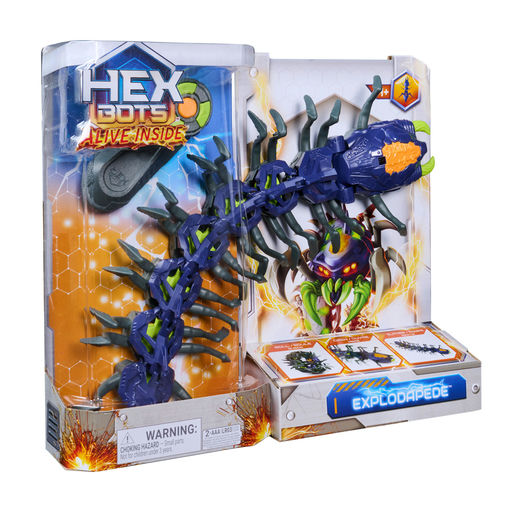 HEX BOTS Explodapede Remote-Control Centipede