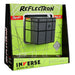 The Reflectron Twist Solve puzzle cube by Inverse, shown inside its lime green and black retail packaging box against a white background.