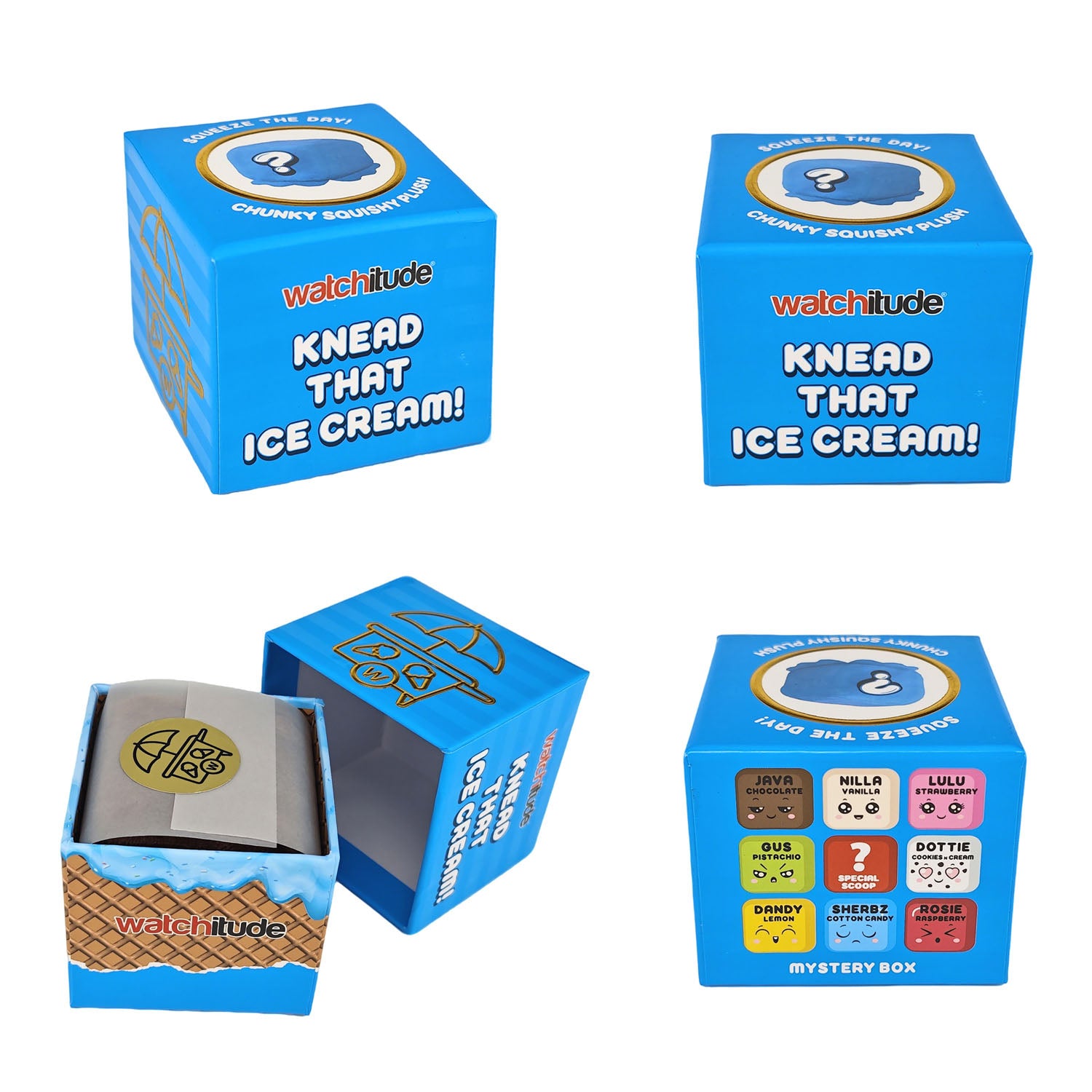 KNEAD THAT ICE CREAM STRESS CUBE
