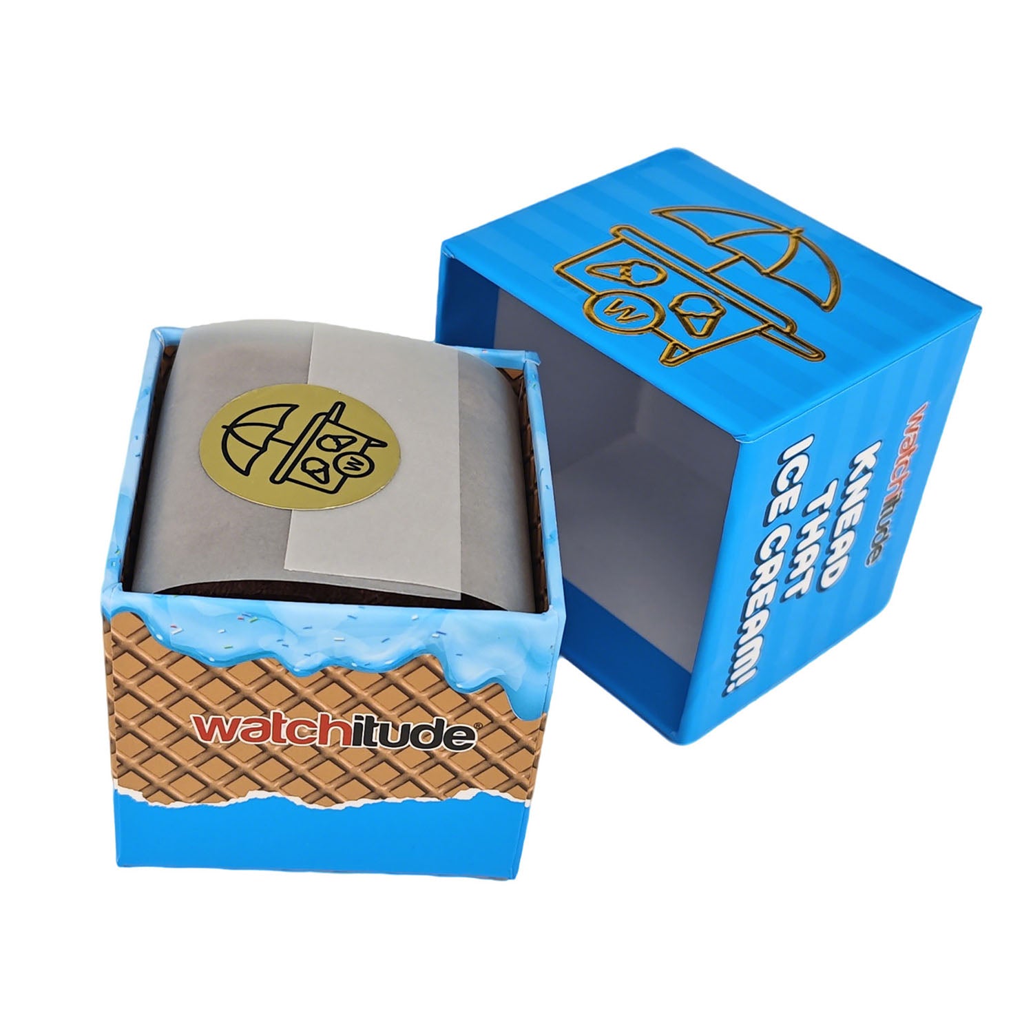 KNEAD THAT ICE CREAM STRESS CUBE