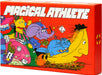 Colorful box of 'Magical Athlete' with cartoon characters on a red background