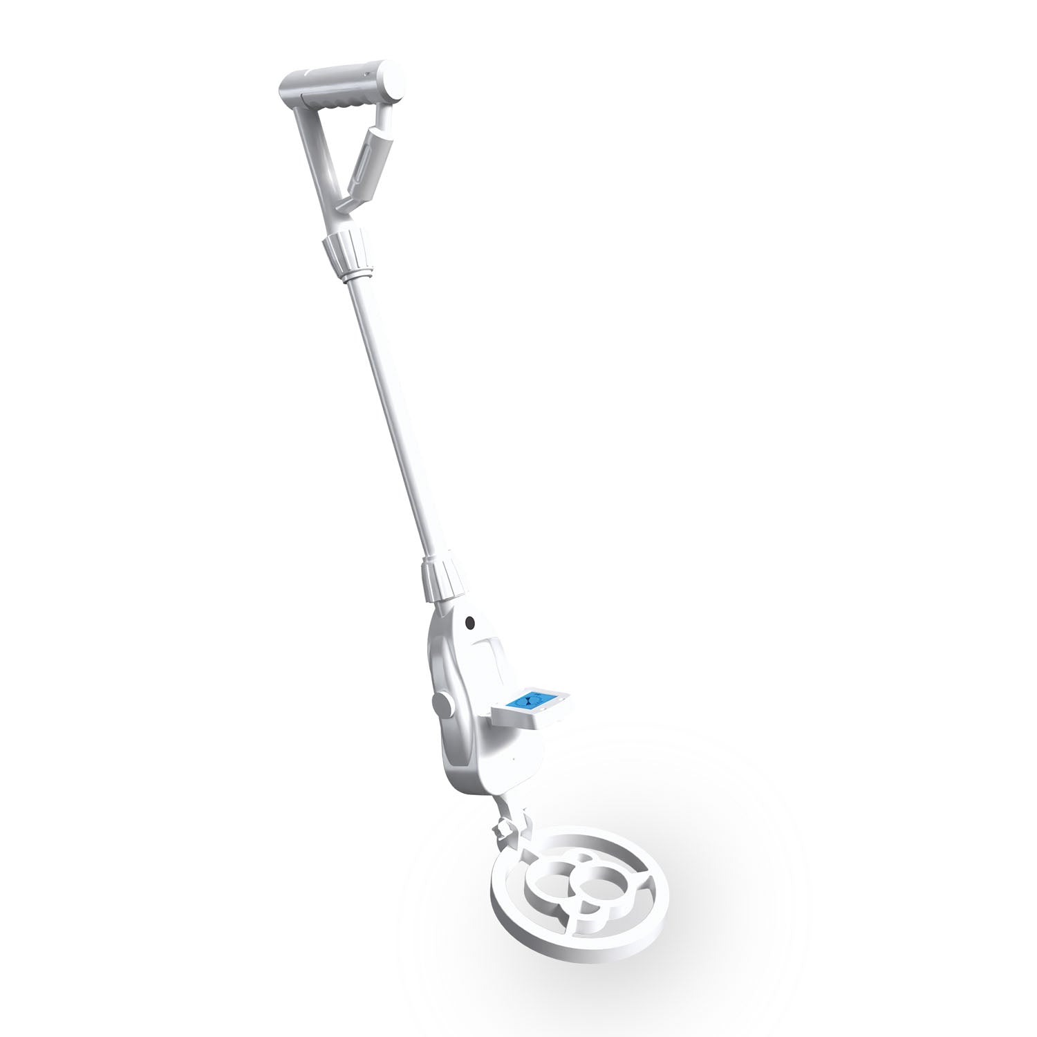 White string trimmer on a white background