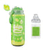 Green bottle labeled 'Soda Dough' with lime graphics on a white background