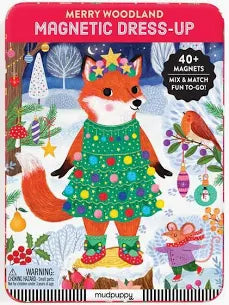 MAGNETIC MERRY WOODLAND DRESS UP