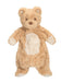 Plush teddy bear on a white background