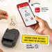 Hello Blink tattoo printer with smartphone app and printed tattoo design on a white background