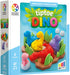 Tiptoe Dino preschool puzzle game packaging with colorful dinosaurs and Smart Games branding.