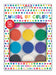 DOA Dot Art Jumbo Watercolor Cakes packaging with colorful polka dots