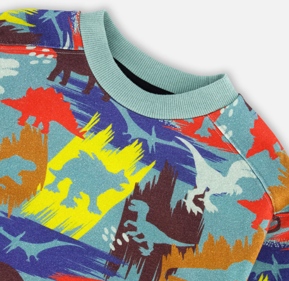 SWEATER DINO GRAFFITI