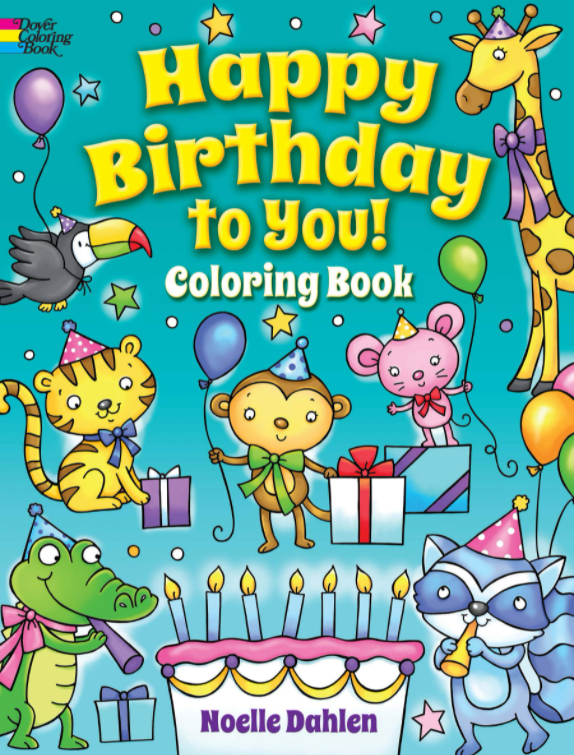 COLORING HAPPY BIRTHDAY TO YOU