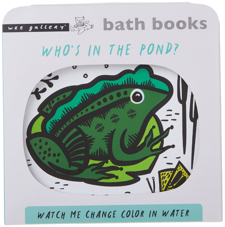 BATH BOOK WHO'S IN THE POND