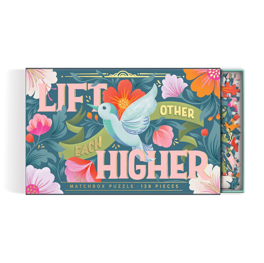 PUZZLE MATCHBOX LIFT EACH OTHER HIGHER 128 PC