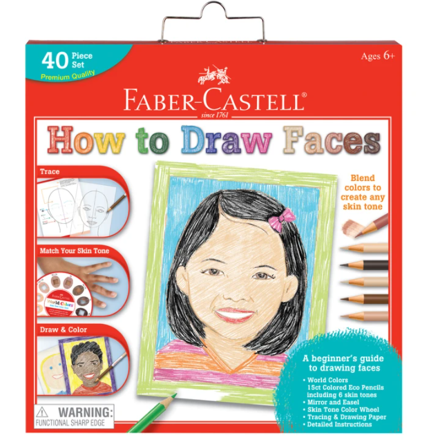 HOW TO DRAW FACES WORLD COLORS