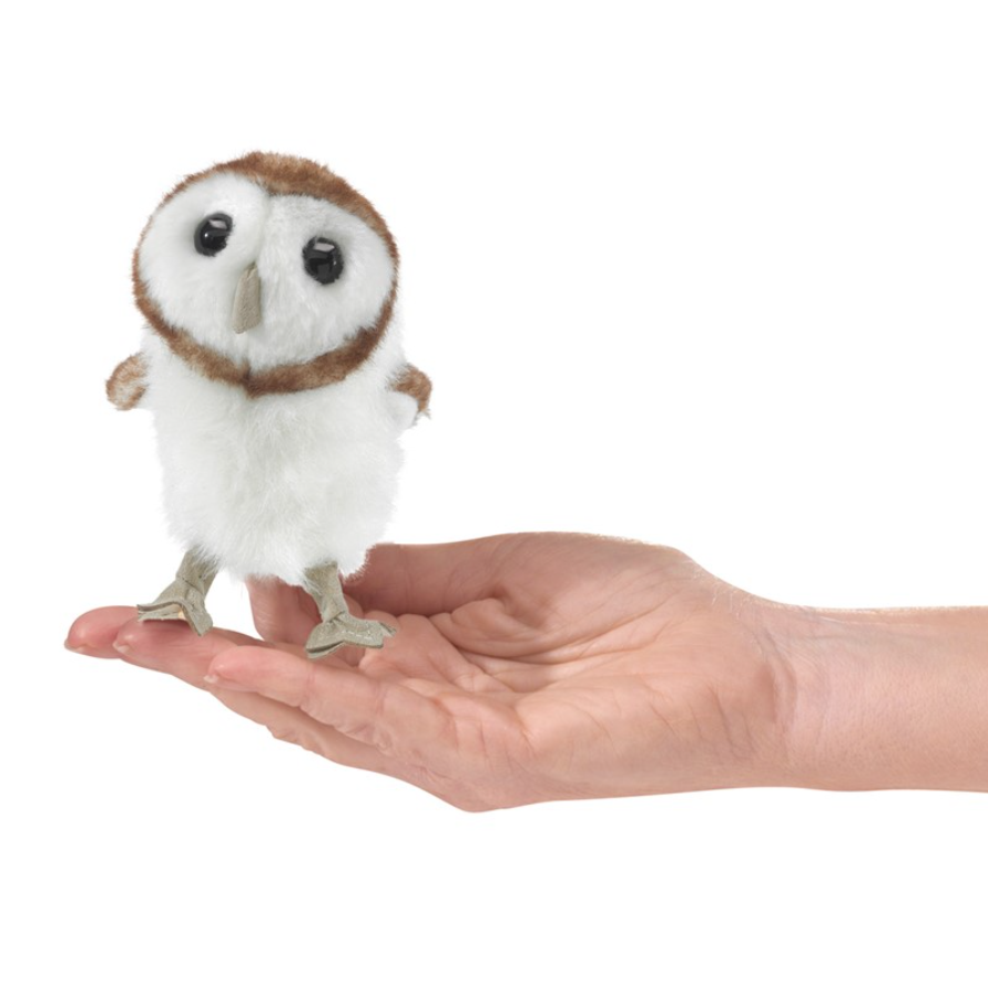 FINGER PUPPET OWL BARN