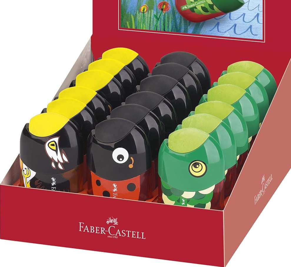PENCIL SHARPENER CRITTER ERASER