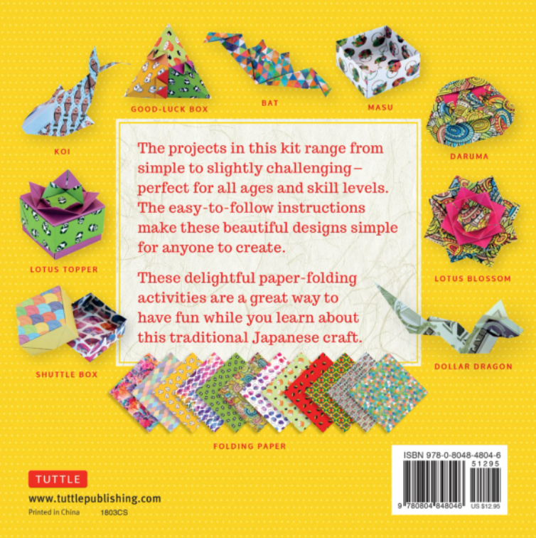 JAPANESE ORIGAMI KIT FOR KIDS