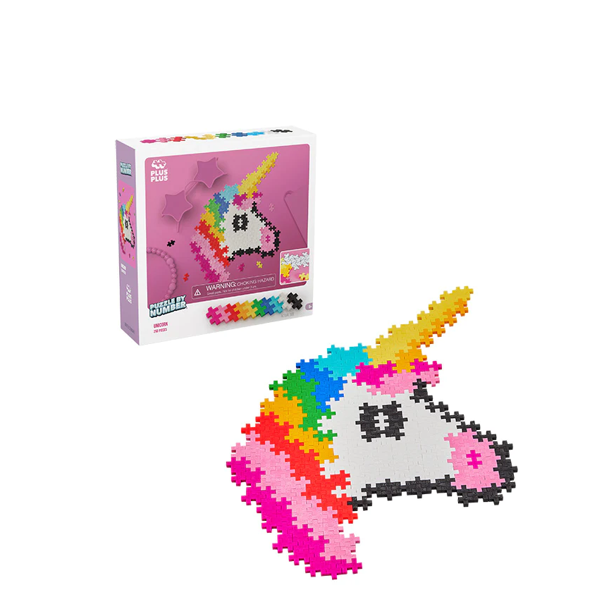 UNICORN 250PC PUZZLE BY NUMBER