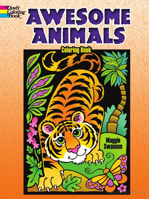 COLORING BOOK AWESOME ANIMALS