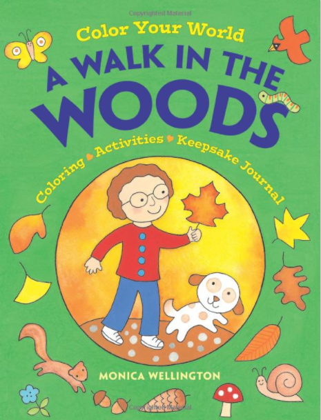 Color your World: A Walk in the Woods Activity Book