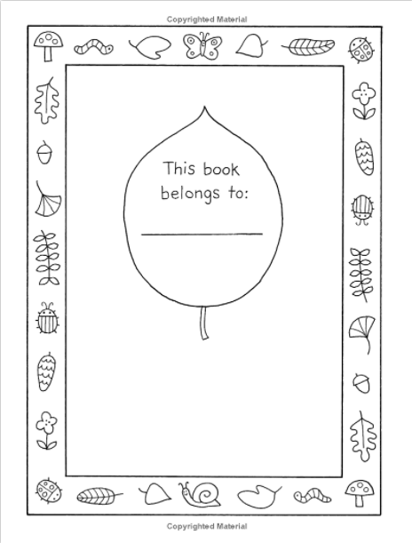 Color your World: A Walk in the Woods Activity Book