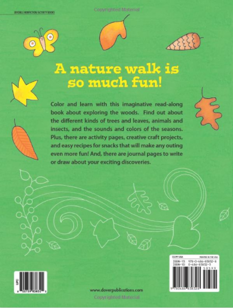 Color your World: A Walk in the Woods Activity Book