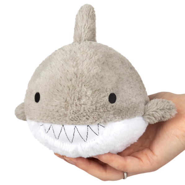 SQUISHABLE SNACKERS SHARK GREAT WHITE