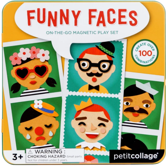 MAGNETIC FUNNY FACES PLAY SET